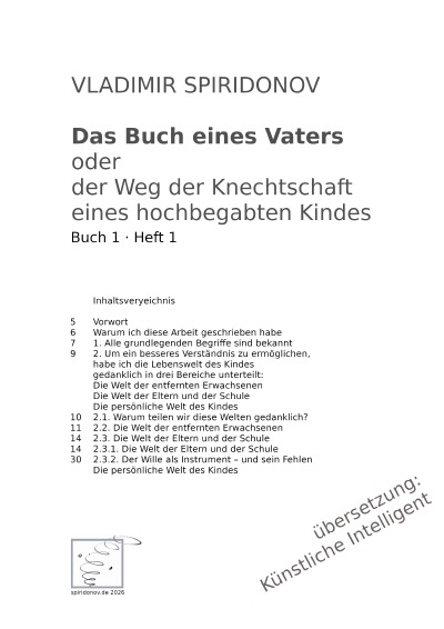 'Cover von Das Buch eines Vaters'-Cover