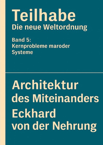 'Cover von Teilhabe – Die neue Weltordnung'-Cover
