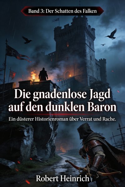 'Cover von Die gnadenlose Jagd auf den dunklen Baron'-Cover