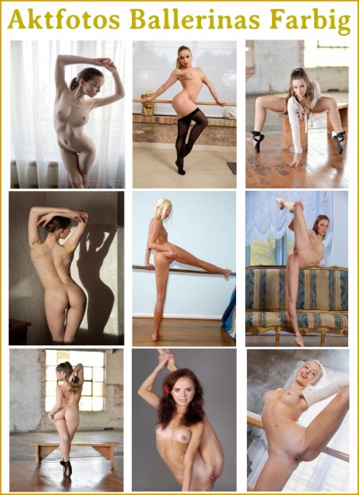 'Cover von Aktfotos Ballerinas Farbig.'-Cover
