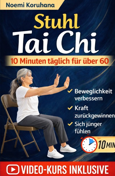'Cover von Stuhl Tai Chi 10 Minuten täglich für über 60'-Cover