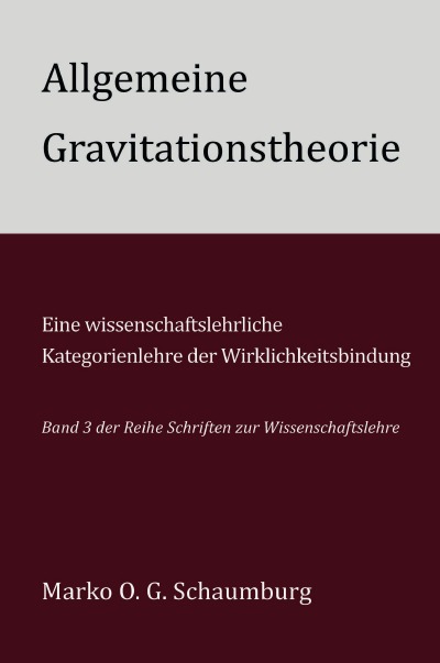 'Cover von Allgemeine Gravitationstheorie'-Cover