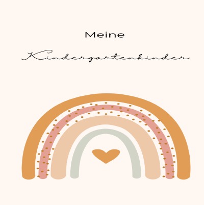 'Cover von Meine Kindergartenkinder'-Cover