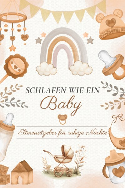 'Cover von SCHLAFEN WIE EIN BABY: Elternratgeber für ruhige Nächte'-Cover