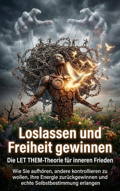 'Cover von Loslassen und Freiheit gewinnen: Die LET THEM-Theorie für inneren Frieden'-Cover