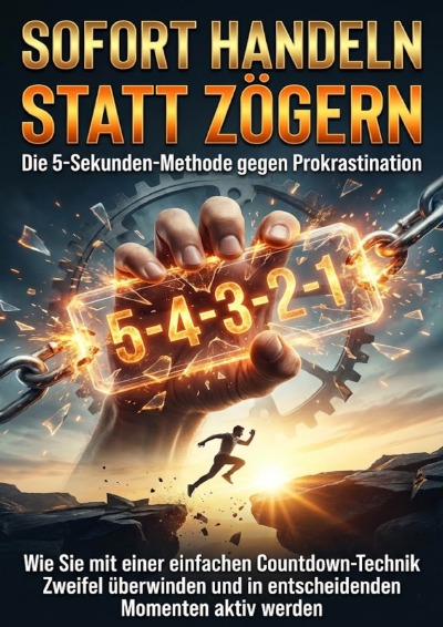 'Cover von Sofort handeln statt zögern: Die 5-Sekunden-Methode gegen Prokrastination'-Cover