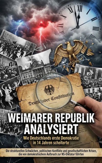 'Cover von Weimarer Republik analysiert: Wie Deutschlands erste Demokratie in 14 Jahren scheiterte'-Cover