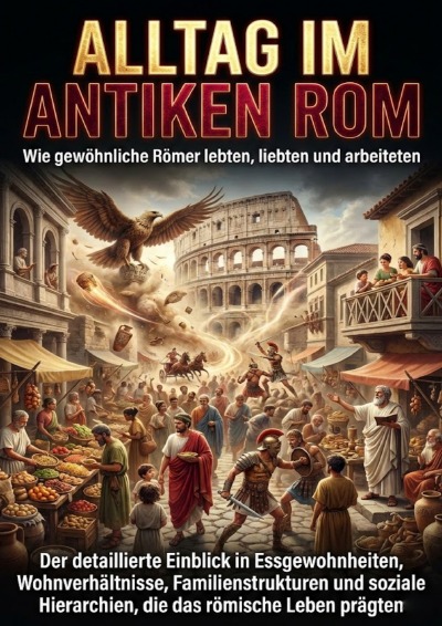'Cover von Alltag im antiken Rom: Wie gewöhnliche Römer lebten, liebten und arbeiteten'-Cover