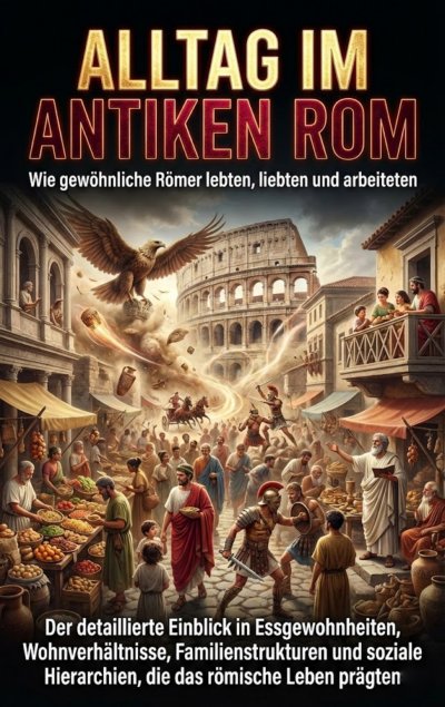 'Cover von Alltag im antiken Rom: Wie gewöhnliche Römer lebten, liebten und arbeiteten'-Cover
