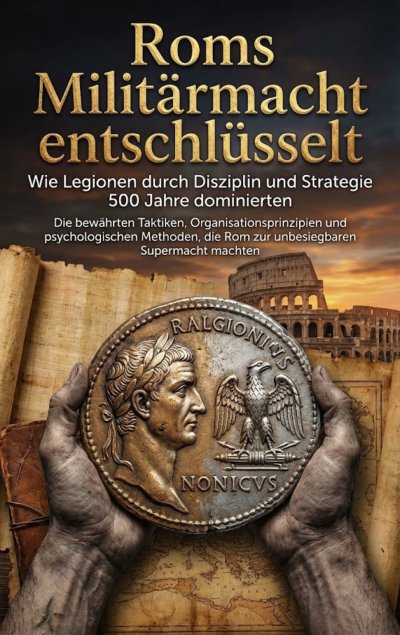 'Cover von Roms Militärmacht entschlüsselt: Wie Legionen durch Disziplin und Strategie 500 Jahre dominierten'-Cover