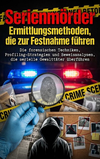 'Cover von Serienmörder: Ermittlungsmethoden, die zur Festnahme führen'-Cover