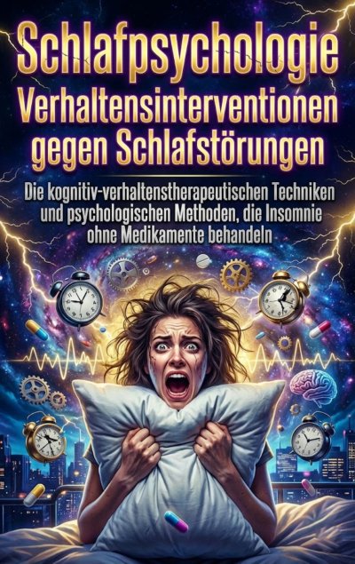 'Cover von Schlafpsychologie: Verhaltensinterventionen gegen Schlafstörungen'-Cover