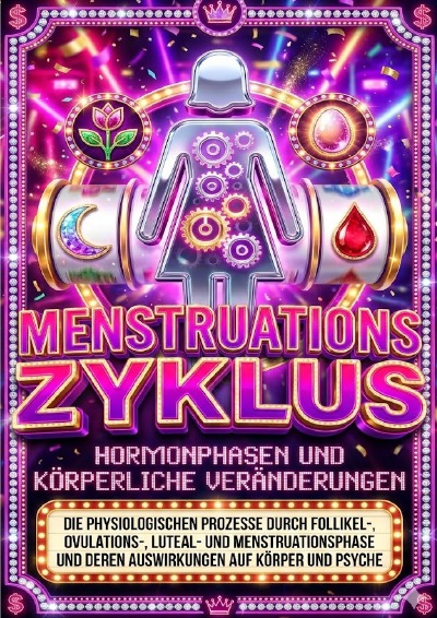 'Cover von Menstruationszyklus: Hormonphasen und körperliche Veränderungen'-Cover