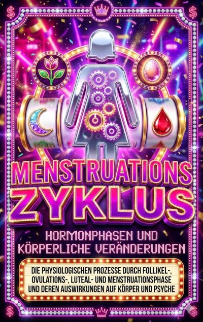 'Cover von Menstruationszyklus: Hormonphasen und körperliche Veränderungen'-Cover