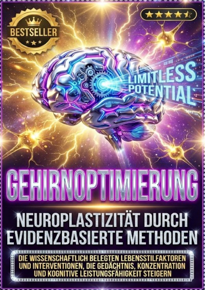 'Cover von Gehirnoptimierung: Neuroplastizität durch evidenzbasierte Methoden'-Cover