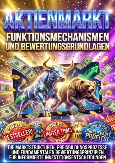 'Cover von Aktienmarkt: Funktionsmechanismen und Bewertungsgrundlagen'-Cover