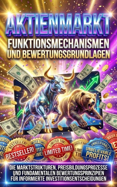 'Cover von Aktienmarkt: Funktionsmechanismen und Bewertungsgrundlagen'-Cover