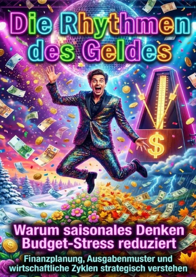 'Cover von Die Rhythmen des Geldes: Warum saisonales Denken Budget-Stress reduziert'-Cover