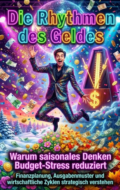 'Cover von Die Rhythmen des Geldes: Warum saisonales Denken Budget-Stress reduziert'-Cover