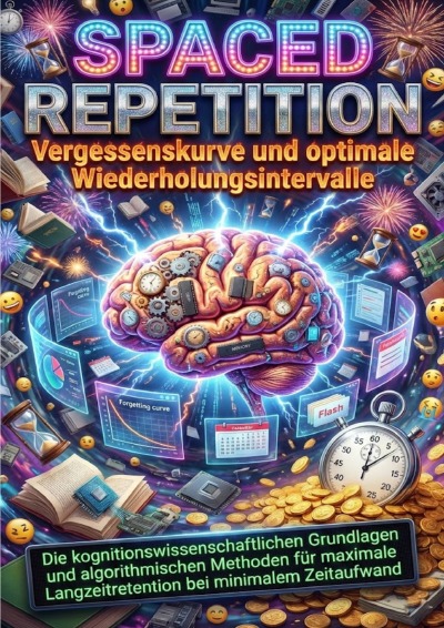 'Cover von Spaced Repetition: Vergessenskurve und optimale Wiederholungsintervalle'-Cover
