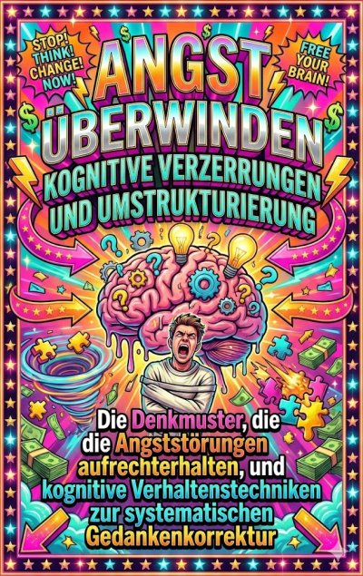 'Cover von Angst überwinden: Kognitive Verzerrungen und Umstrukturierung'-Cover