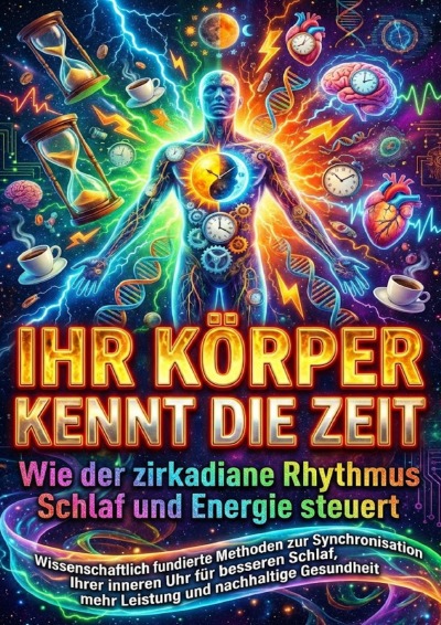 'Cover von Ihr Körper kennt die Zeit: Wie der zirkadiane Rhythmus Schlaf und Energie steuert'-Cover