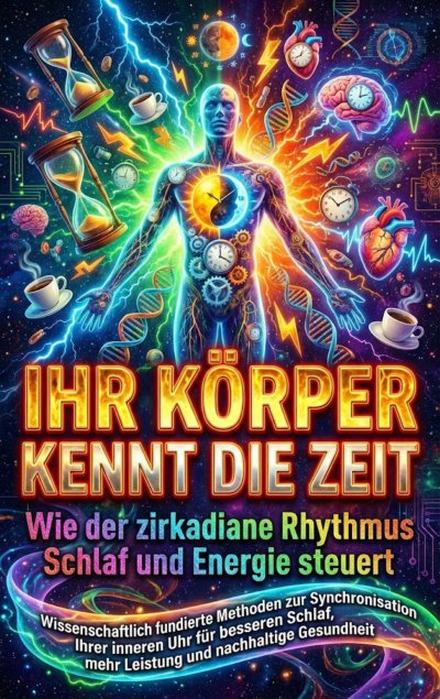 'Cover von Ihr Körper kennt die Zeit: Wie der zirkadiane Rhythmus Schlaf und Energie steuert'-Cover