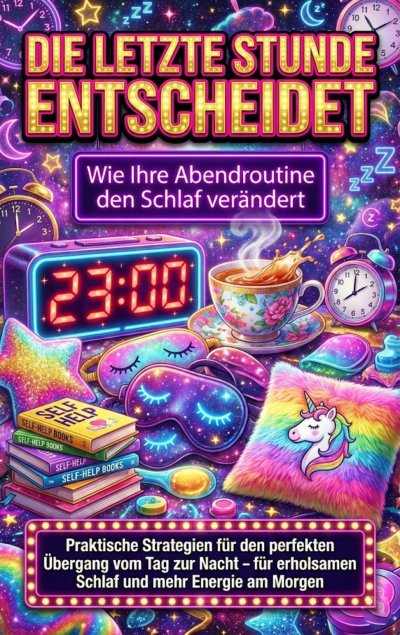 'Cover von Die letzte Stunde entscheidet: Wie Ihre Abendroutine den Schlaf verändert'-Cover
