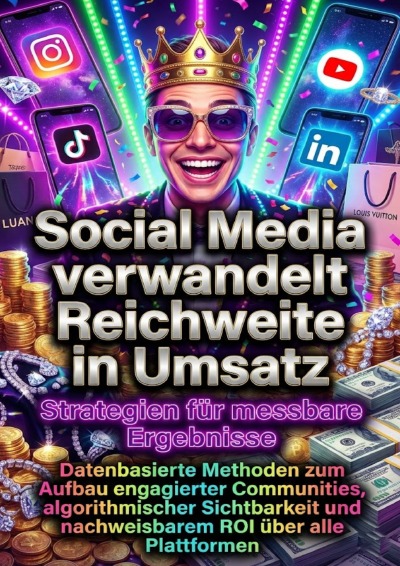 'Cover von Social Media verwandelt Reichweite in Umsatz: Strategien für messbare Ergebnisse'-Cover