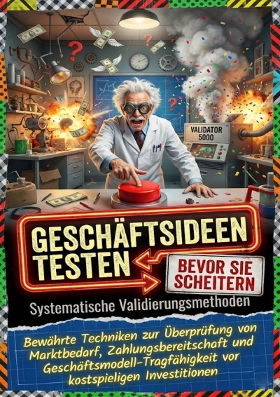'Cover von Geschäftsideen testen, bevor sie scheitern: Systematische Validierungsmethoden'-Cover