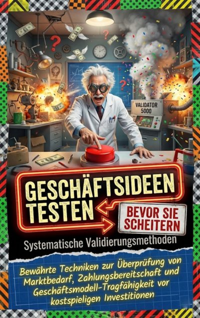 'Cover von Geschäftsideen testen, bevor sie scheitern: Systematische Validierungsmethoden'-Cover
