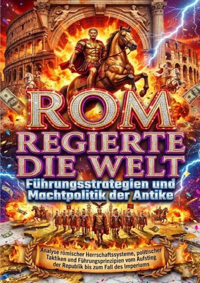 'Cover von Rom regierte die Welt: Führungsstrategien und Machtpolitik der Antike'-Cover