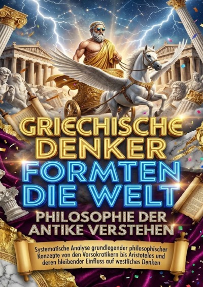 'Cover von Griechische Denker formten die Welt: Philosophie der Antike verstehen'-Cover