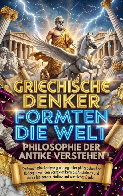 'Cover von Griechische Denker formten die Welt: Philosophie der Antike verstehen'-Cover