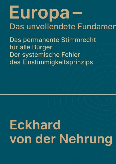 'Cover von Europa – Das unvollendete Fundament'-Cover