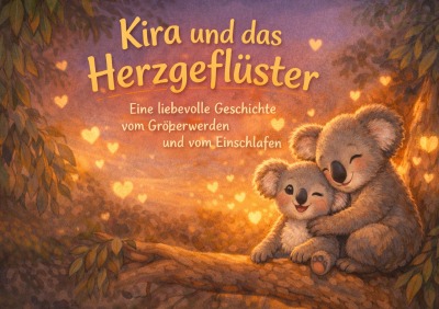 'Cover von Kira und das Herzgeflüster – Eine liebevolle Geschichte vom Größerwerden und vom Einschlafen'-Cover