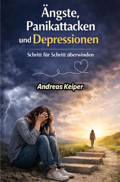 'Cover von Ängste, Panikattacken und Depressionen Schritt für Schritt überwinden'-Cover
