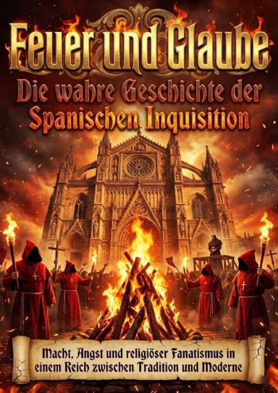 'Cover von Feuer und Glaube: Die wahre Geschichte der Spanischen Inquisition'-Cover