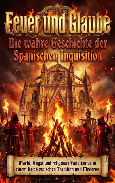 'Cover von Feuer und Glaube: Die wahre Geschichte der Spanischen Inquisition'-Cover