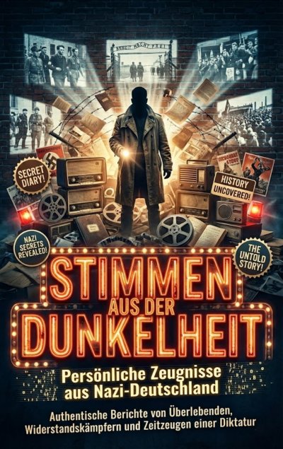'Cover von Stimmen aus der Dunkelheit: Persönliche Zeugnisse aus Nazi-Deutschland'-Cover