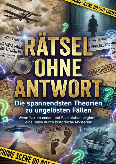 'Cover von Rätsel ohne Antwort: Die spannendsten Theorien zu ungelösten Fällen'-Cover