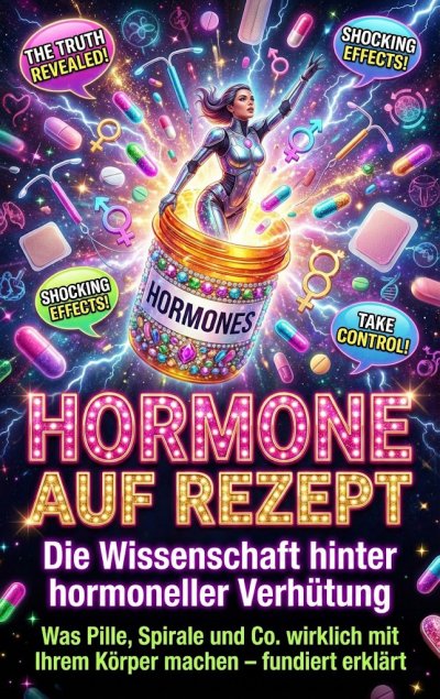 'Cover von Hormone auf Rezept: Die Wissenschaft hinter hormoneller Verhütung'-Cover