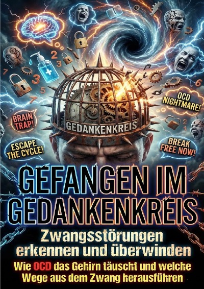 'Cover von Gefangen im Gedankenkreis: Zwangsstörungen erkennen und überwinden'-Cover