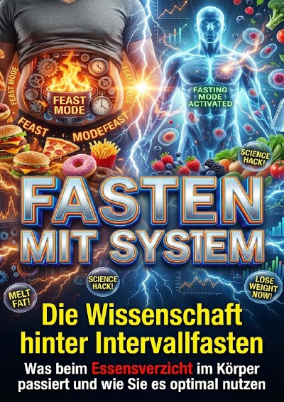'Cover von Fasten mit System: Die Wissenschaft hinter Intervallfasten'-Cover