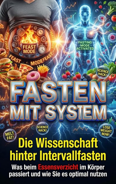 'Cover von Fasten mit System: Die Wissenschaft hinter Intervallfasten'-Cover