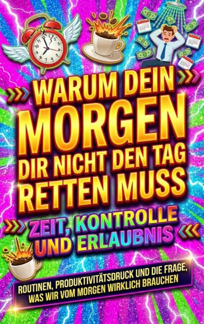 'Cover von Warum dein Morgen dir nicht den Tag retten muss: Zeit, Kontrolle und Erlaubnis'-Cover