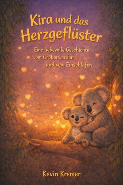 'Cover von Kira und das Herzgeflüster – Eine liebevolle Geschichte vom Größerwerden und vom Einschlafen'-Cover