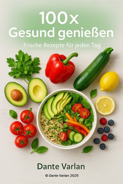 'Cover von 100× Gesund genießen – Frische Rezepte für jeden Tag'-Cover