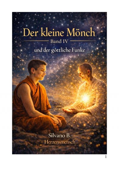 'Cover von Der kleine Mönch und der göttliche Funke'-Cover