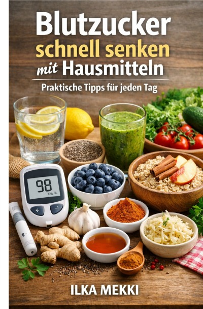 'Cover von Blutzucker schnell senken mit Hausmitteln'-Cover